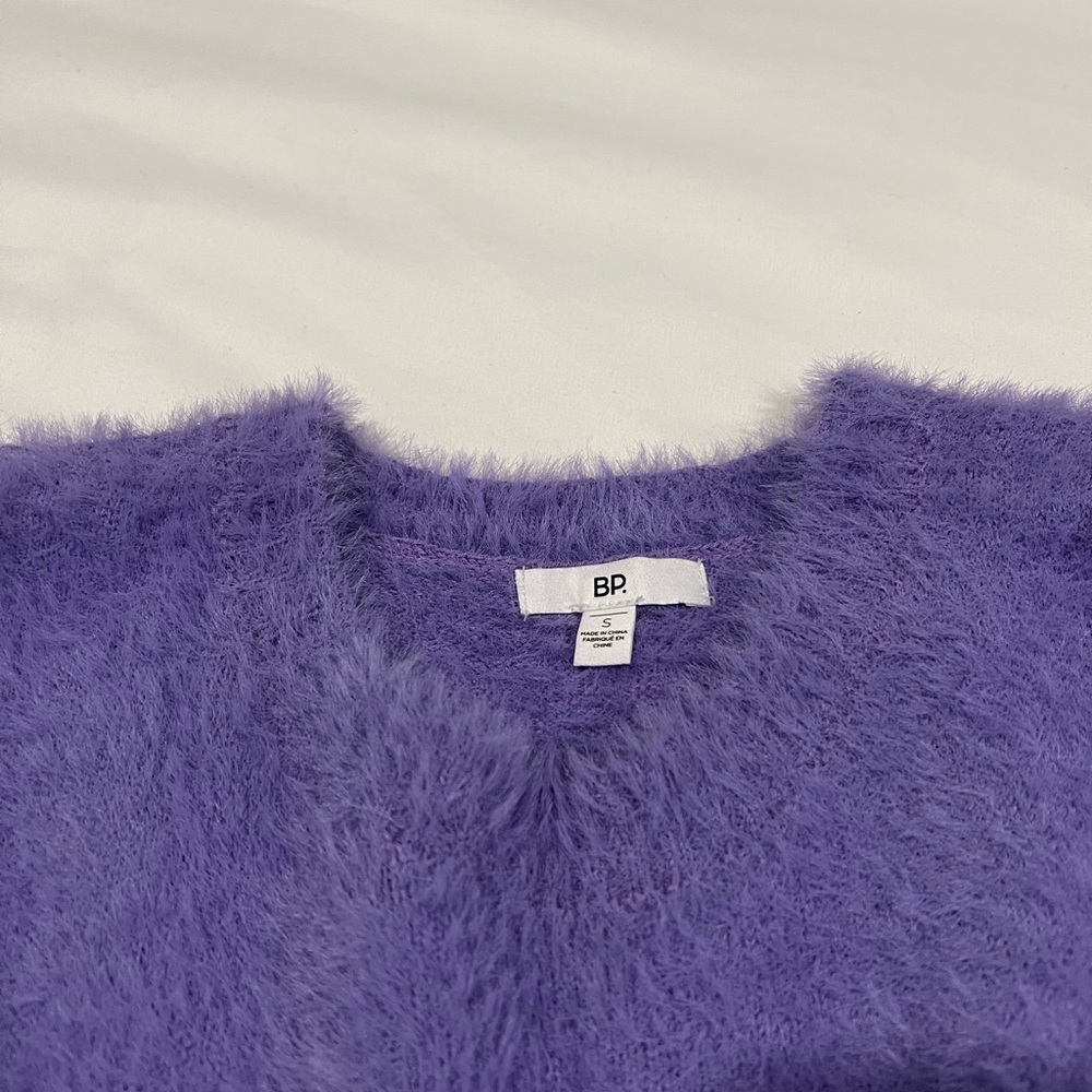 Nordstrom fuzzy tank lavender size small - Picture 2 of 5